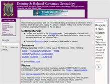 Tablet Screenshot of dominy.com